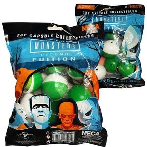NECA Universal Monsters Second Editions Toy Capsules Collectibles Prize Eggs